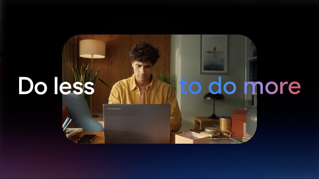 Google’s bold new vision of the future: “do less to do more.”
