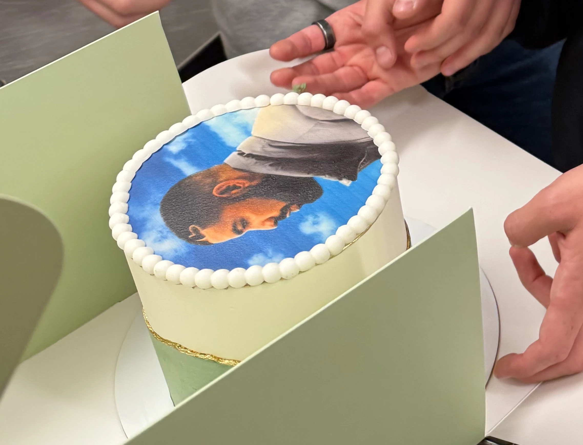 No party is complete without the Drake Cake.