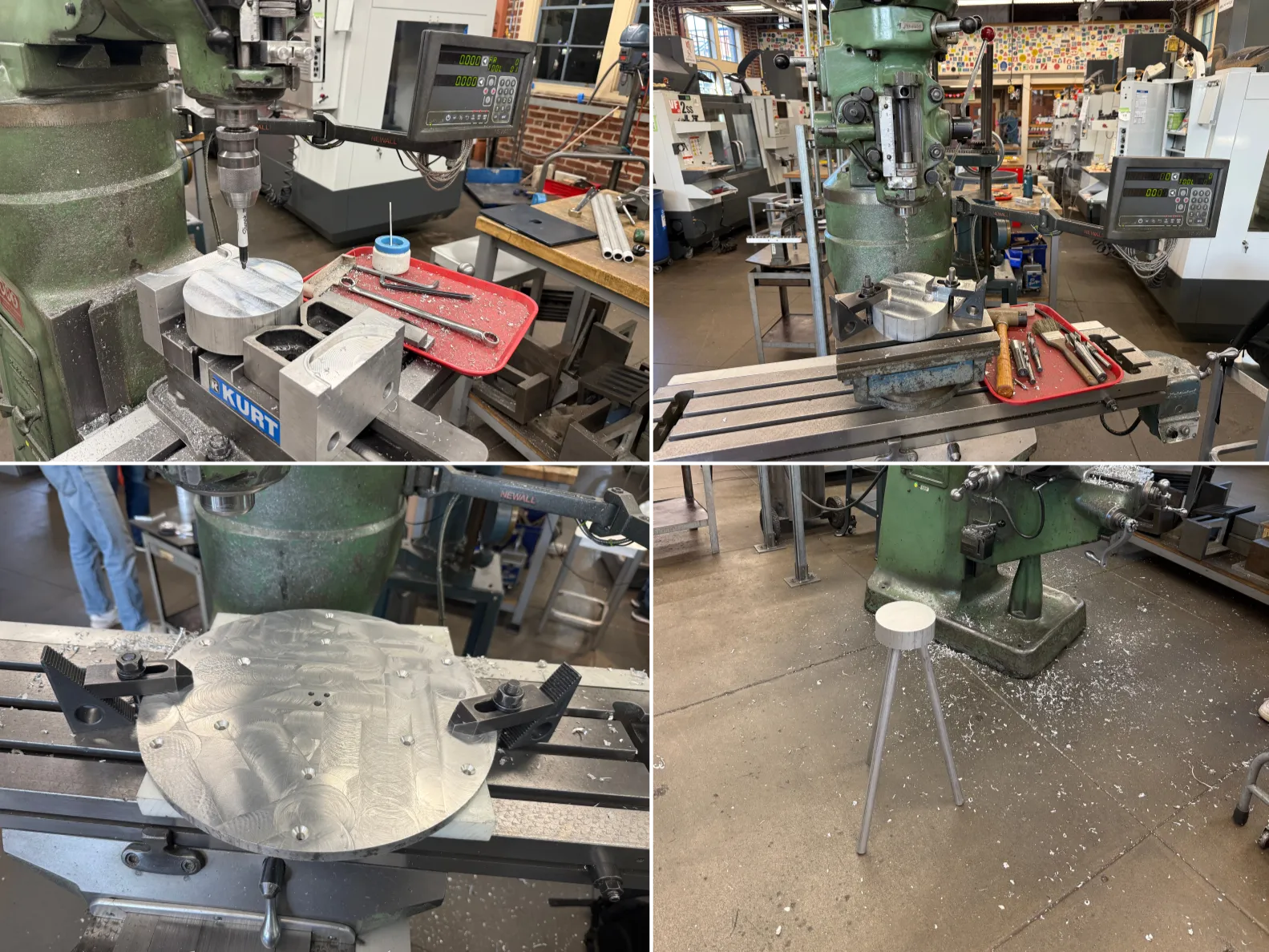 A compilation of photos from my time working on the mill.