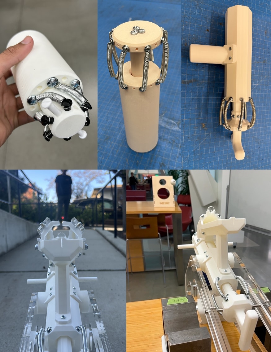 Our prototypes evolving over time.